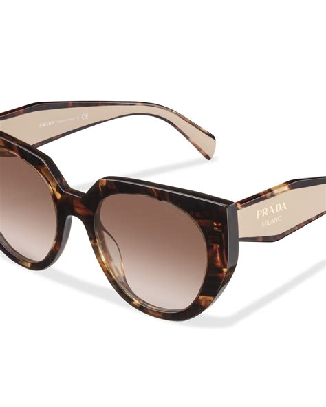 prada sonnenbrille damen schwarz weiß|Women's Sunglasses .